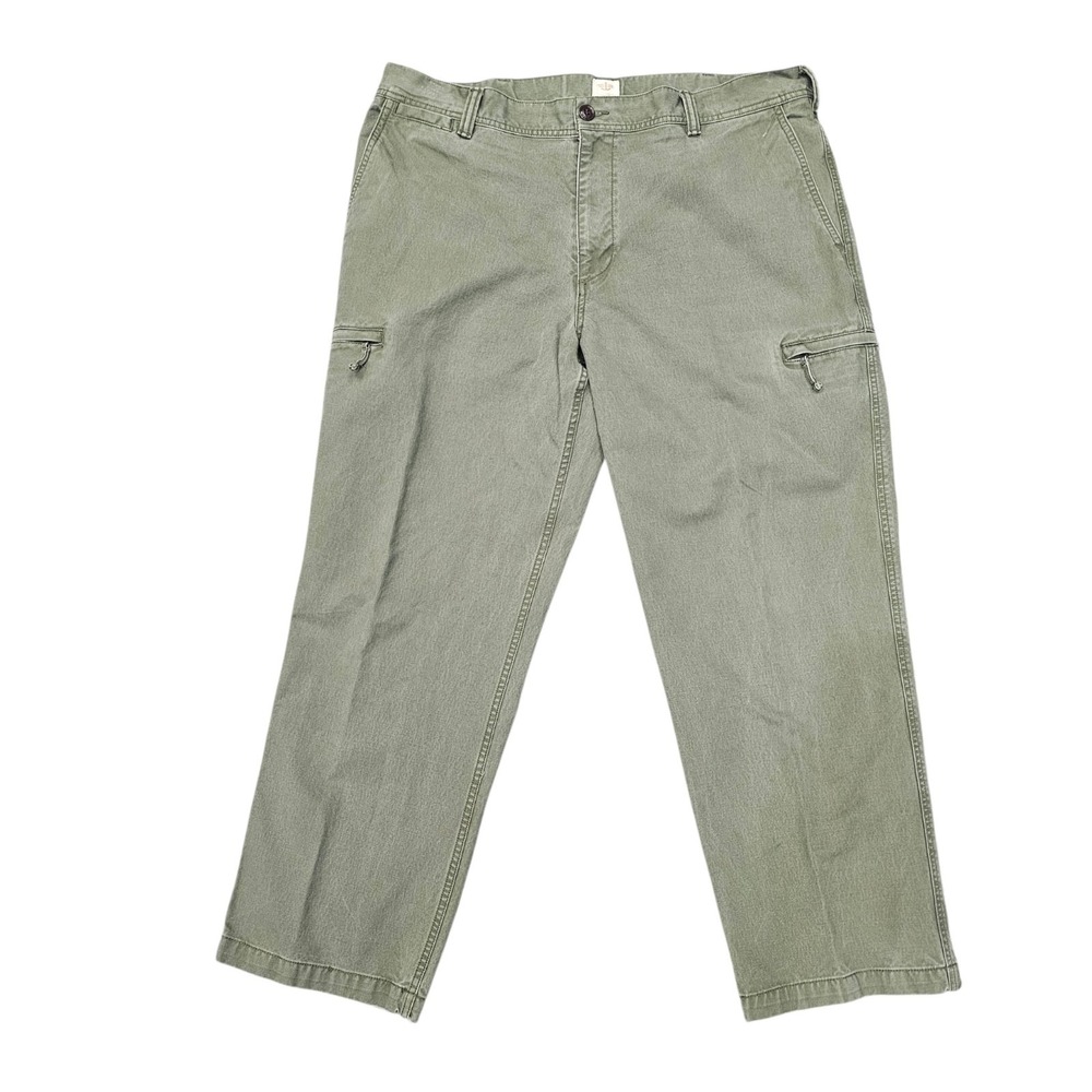 Dockers Utility Pants 100% Cotton Military Green Mens Size 40x30